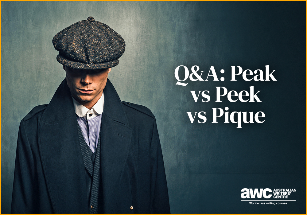 Blog Q&A Peak vs Peek vs Pique