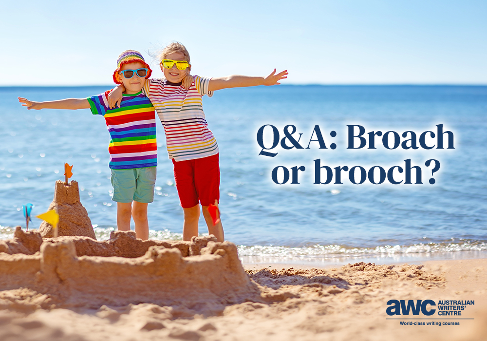 Blog Q&A Broach or brooch