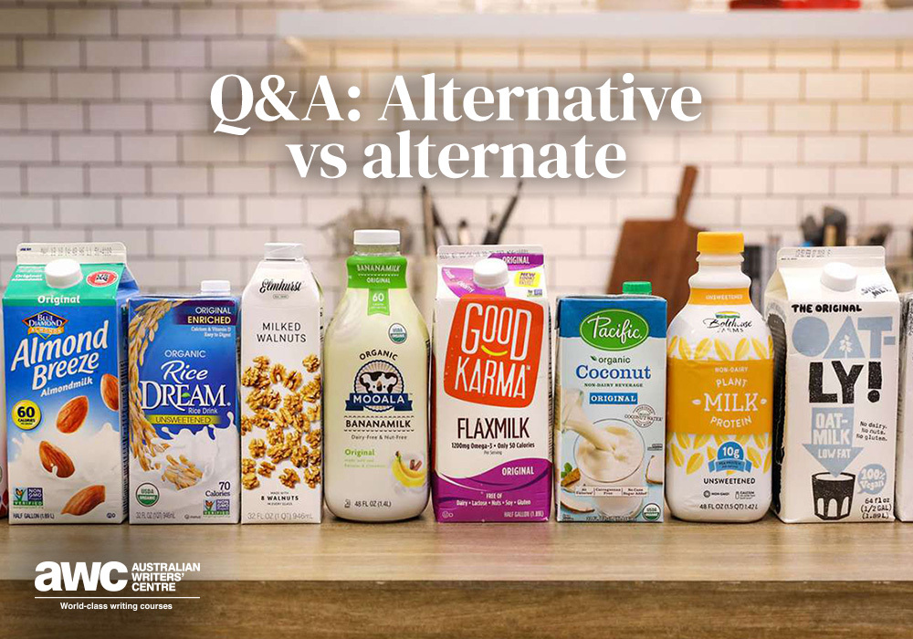 Blog Q&A_Alternative vs alternate