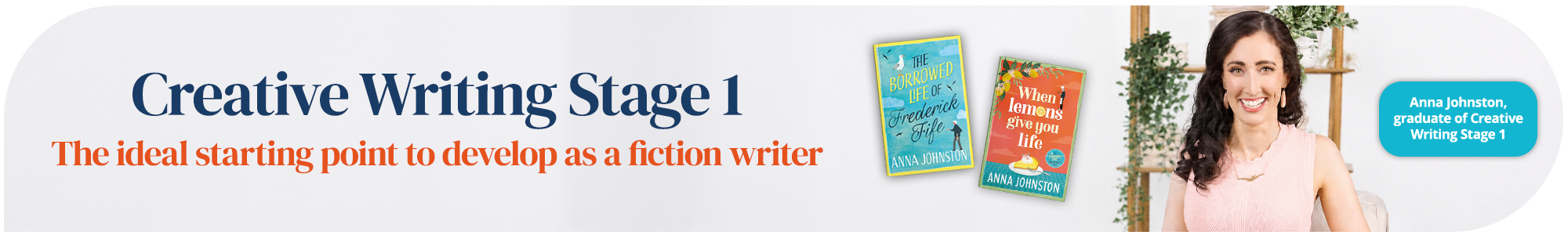 Creative Writing Stage 1 banner image