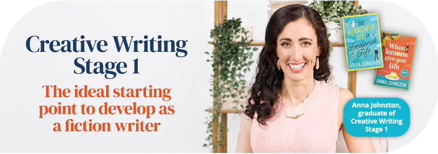 Creative Writing Stage 1 mobile banner image