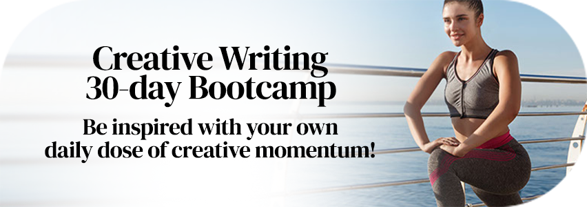 Creative Writing 30-day Bootcamp page banner