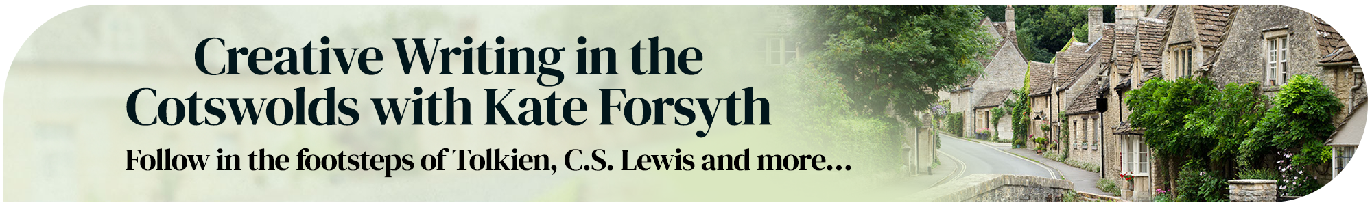 Creative Writing in the Cotswolds with Kate Forsyth page banner