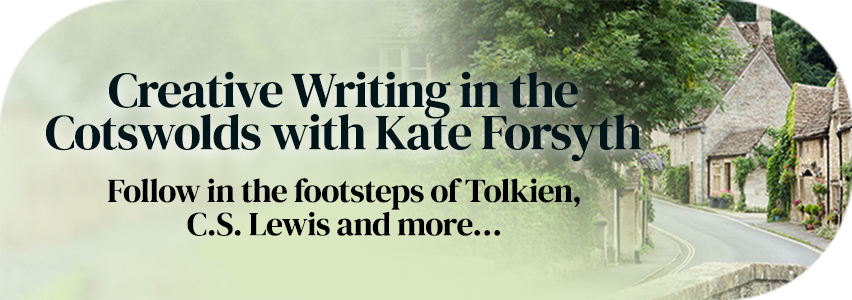 Creative Writing in the Cotswolds with Kate Forsyth page banner