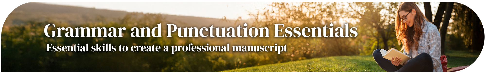 Fiction Essentials: Grammar and Punctuation page banner