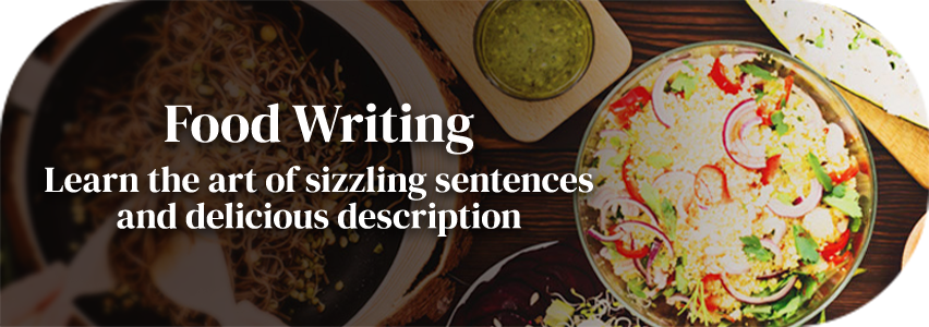 Food Writing page banner