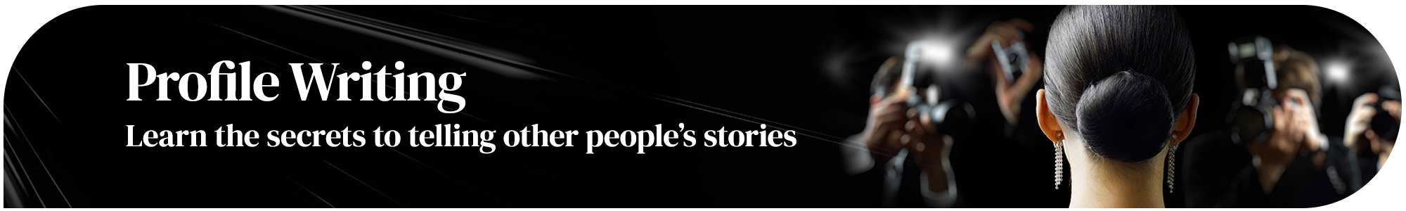 Profile Writing page banner