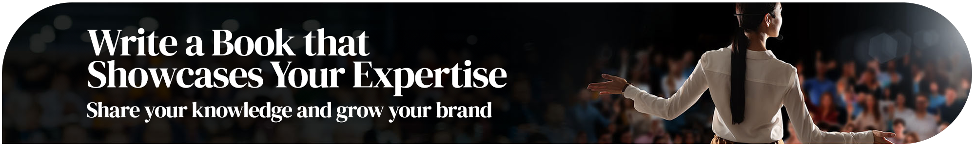 Write a Book That Showcases Your Expertise page banner