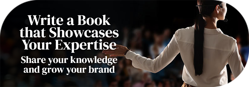 Write a Book That Showcases Your Expertise page banner