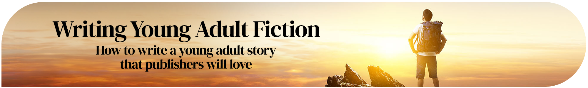 Writing Young Adult Fiction page banner
