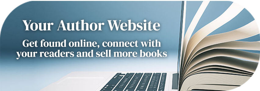 Your Author Website page banner