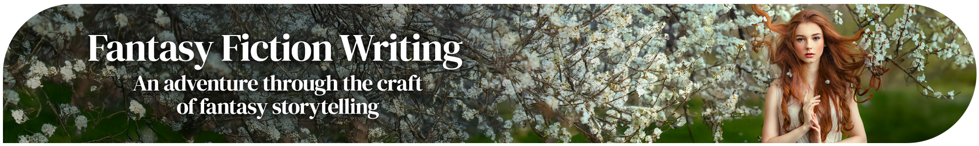 Fantasy Fiction Writing page banner