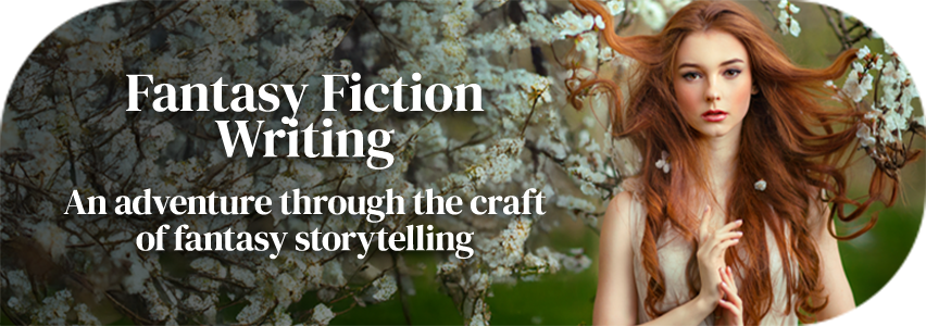 Fantasy Fiction Writing page banner