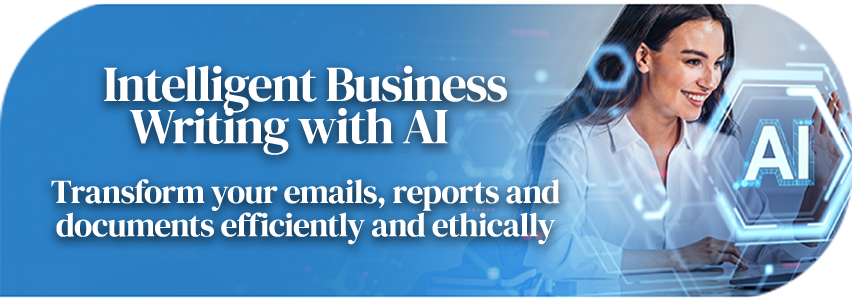 Intelligent Business Writing with AI page banner