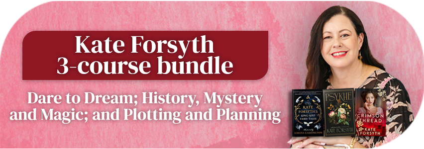 Kate Forsyth 3-course bundle page banner