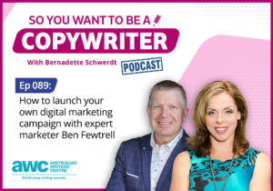 Copywriting Podcast Episode 089: How to launch your own digital marketing campaign with expert marketer Ben Fewtrell COPY-ep-089-landscape