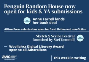 This Week in Writing: Open doors, good news, and a brand new festival This week in writing 07082025_blog