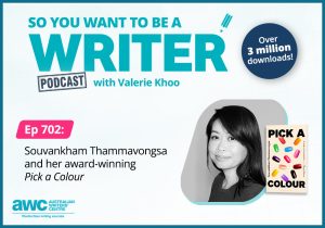 Writing Podcast Episode 702: Souvankham Thammavongsa and her award-winning 'Pick a Colour' WRITER-ep-702-landscape