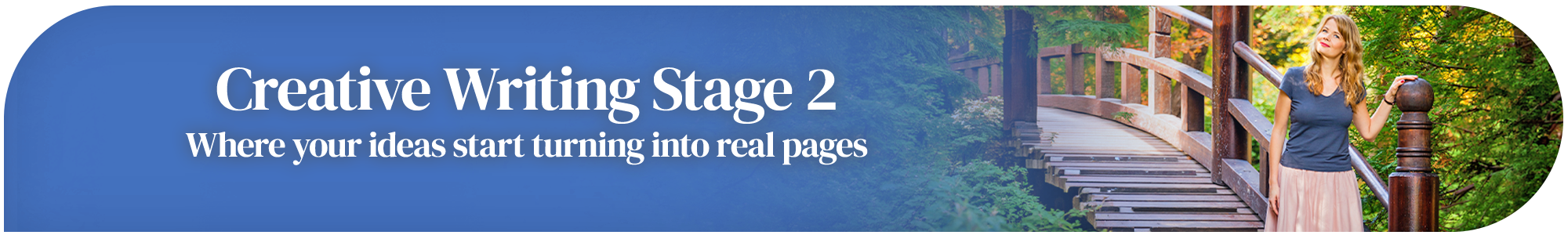 Creative Writing Stage 2 page banner