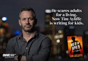 From bestselling thrillers to kids’ books: Tim Ayliffe on 'Web of Spies' Tim Ayliffe Blog 2